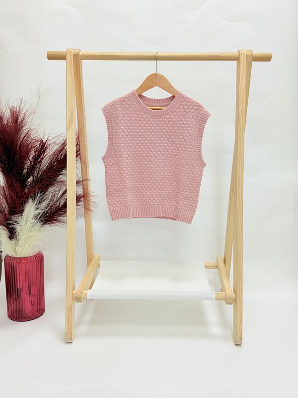 Millie Pink Sparkle Vest