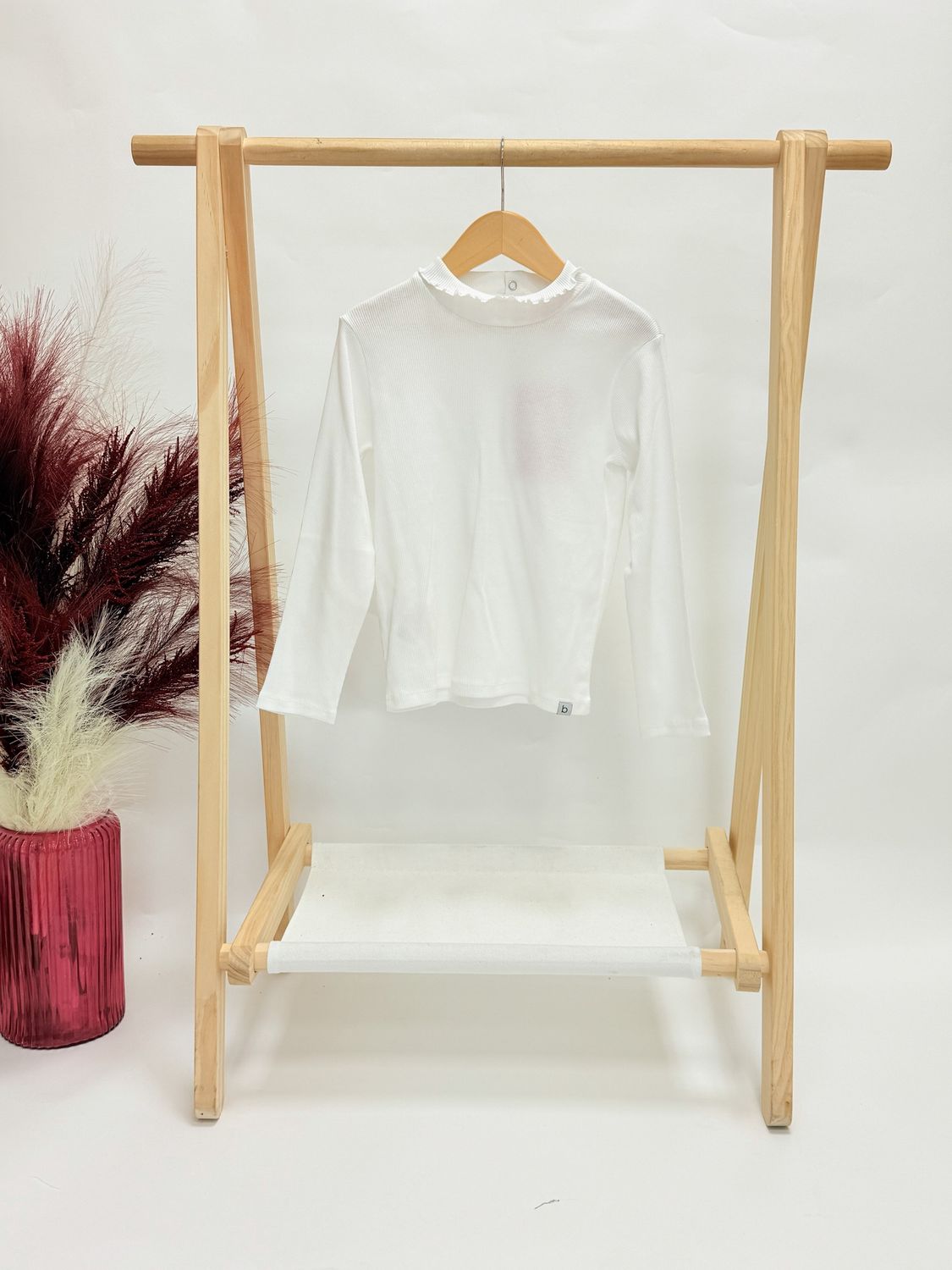 Gracie Ruffle Hem Shirt