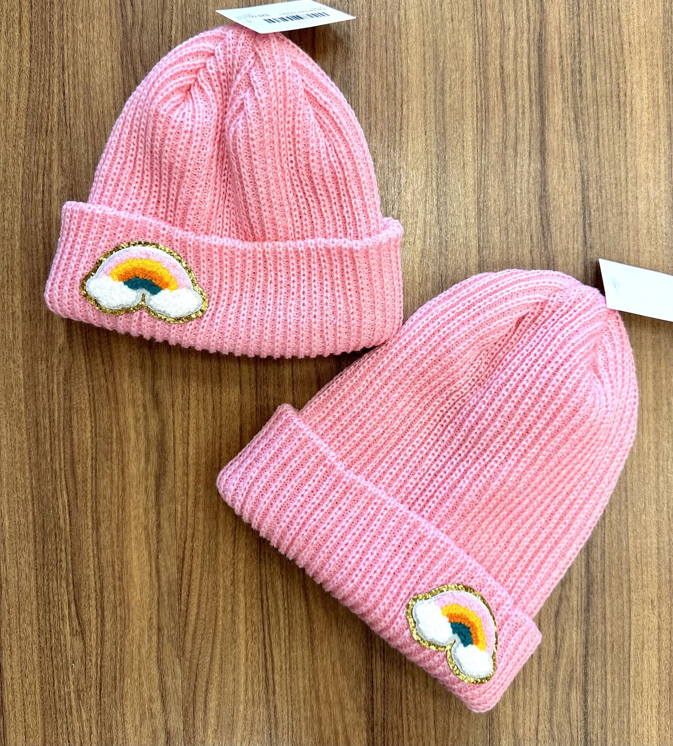 Rainbow Patch Beanie