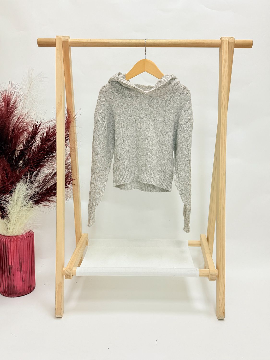 Sierra Cable Knit Gold Sweater