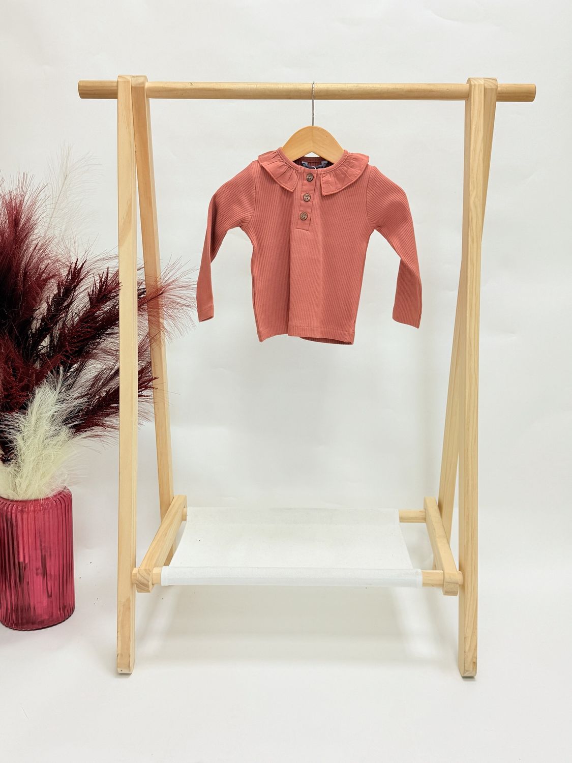 Ginny Ruffle Collar Shirt