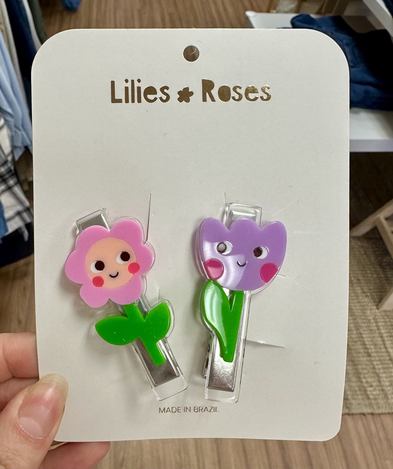 Flower Hair Clips