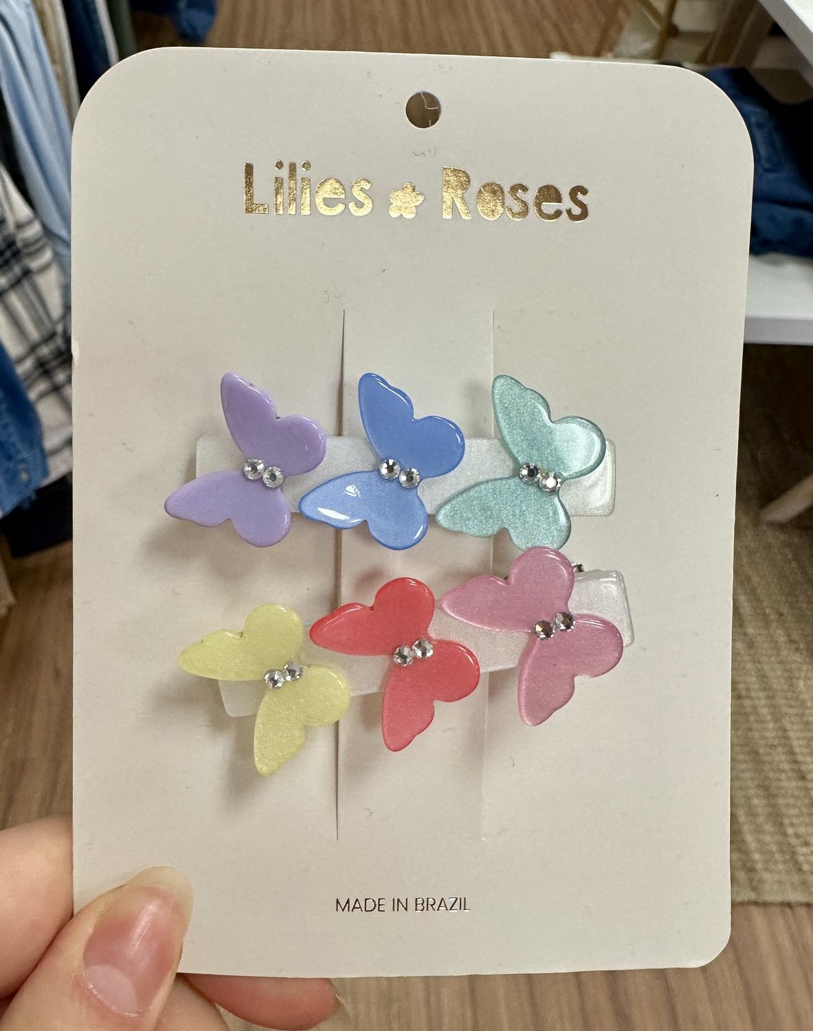 Butterfly Hair Clips