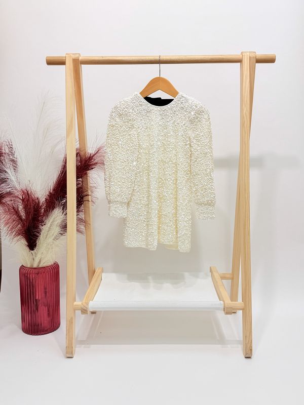 Annalyse Pearl Sequin Dress