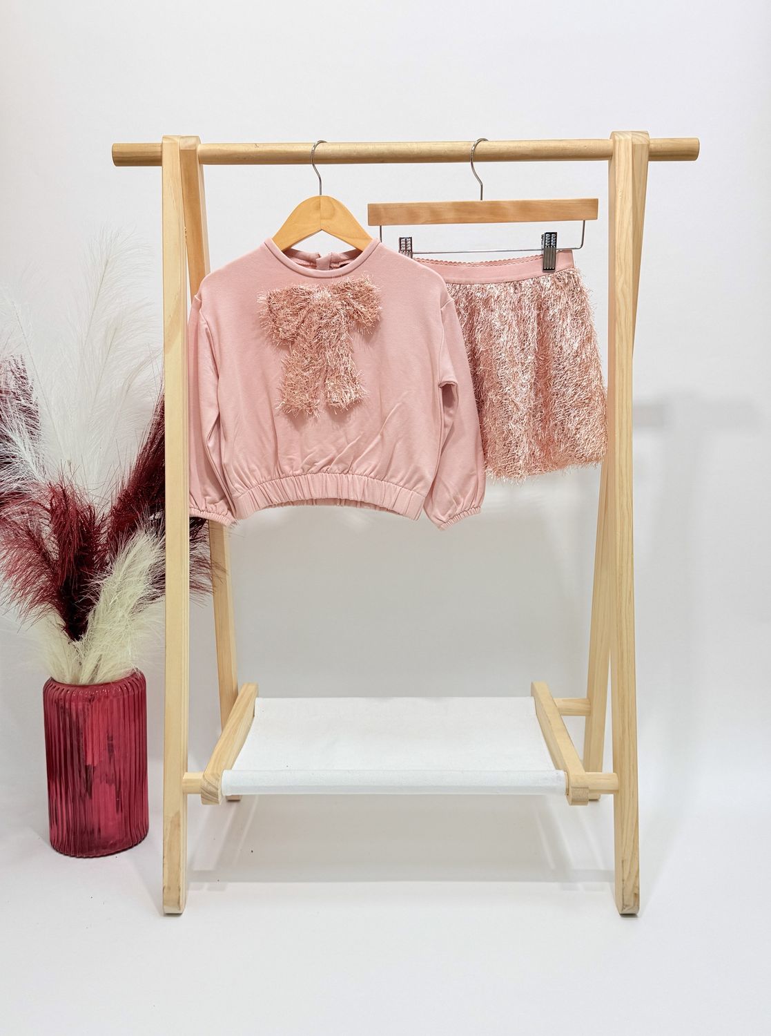 Olivia Sequin Skirt Set