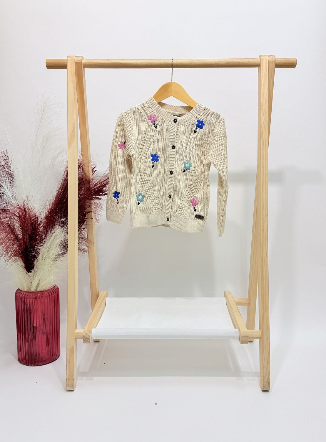 Ana Floral Embroidered Sweater