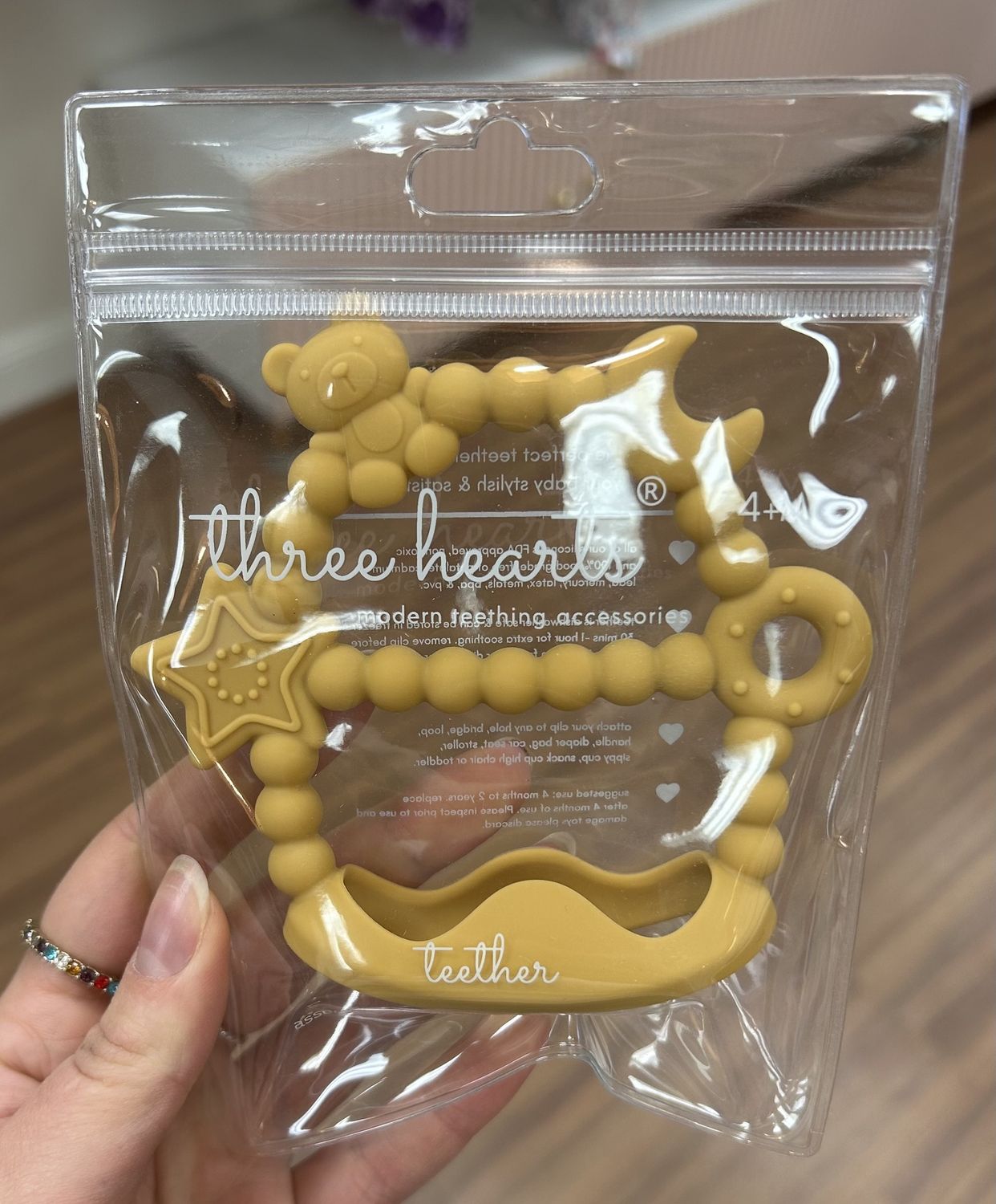 Stars Mitten Teether