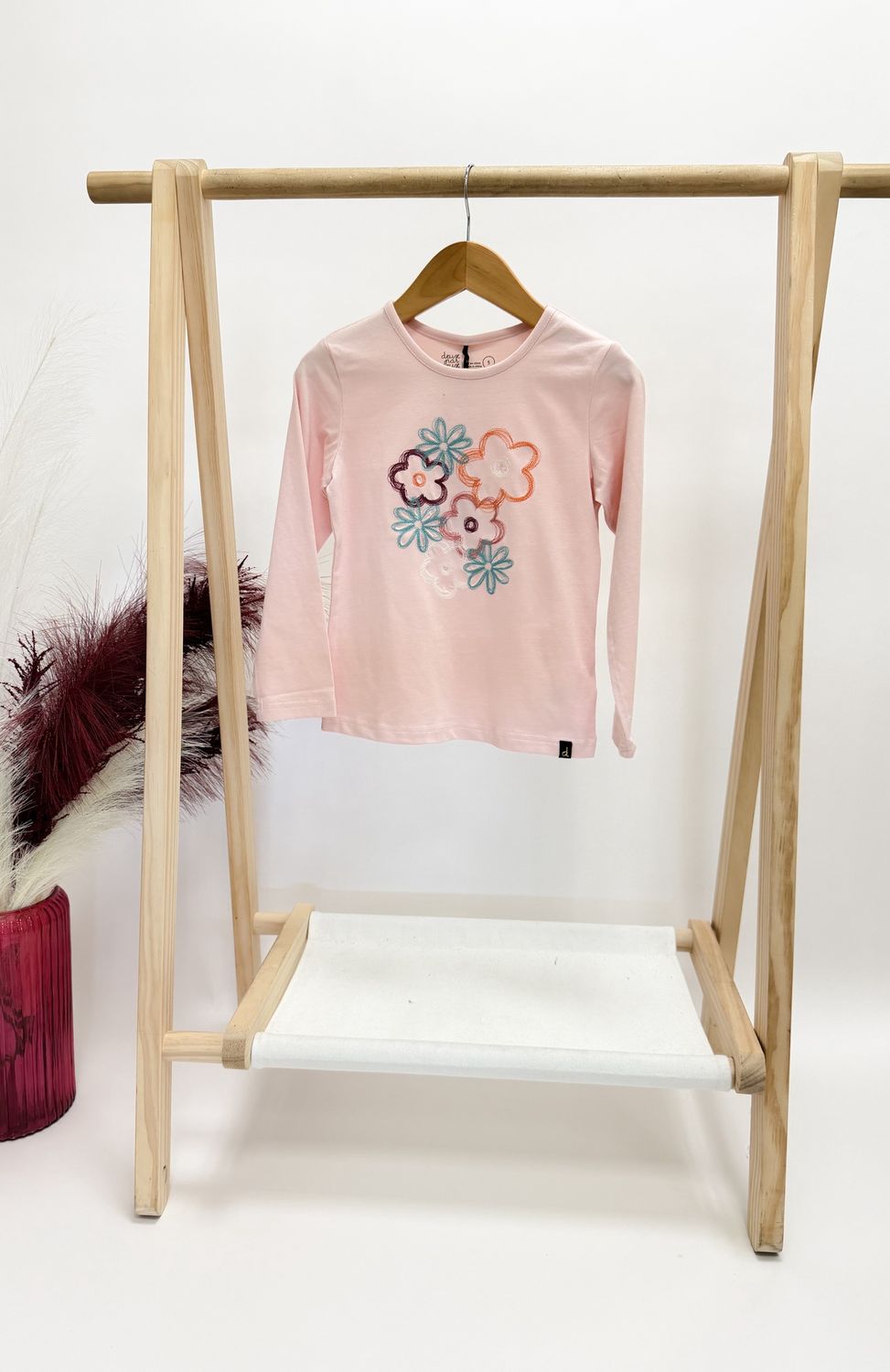 Daisy Embroidered T-Shirt