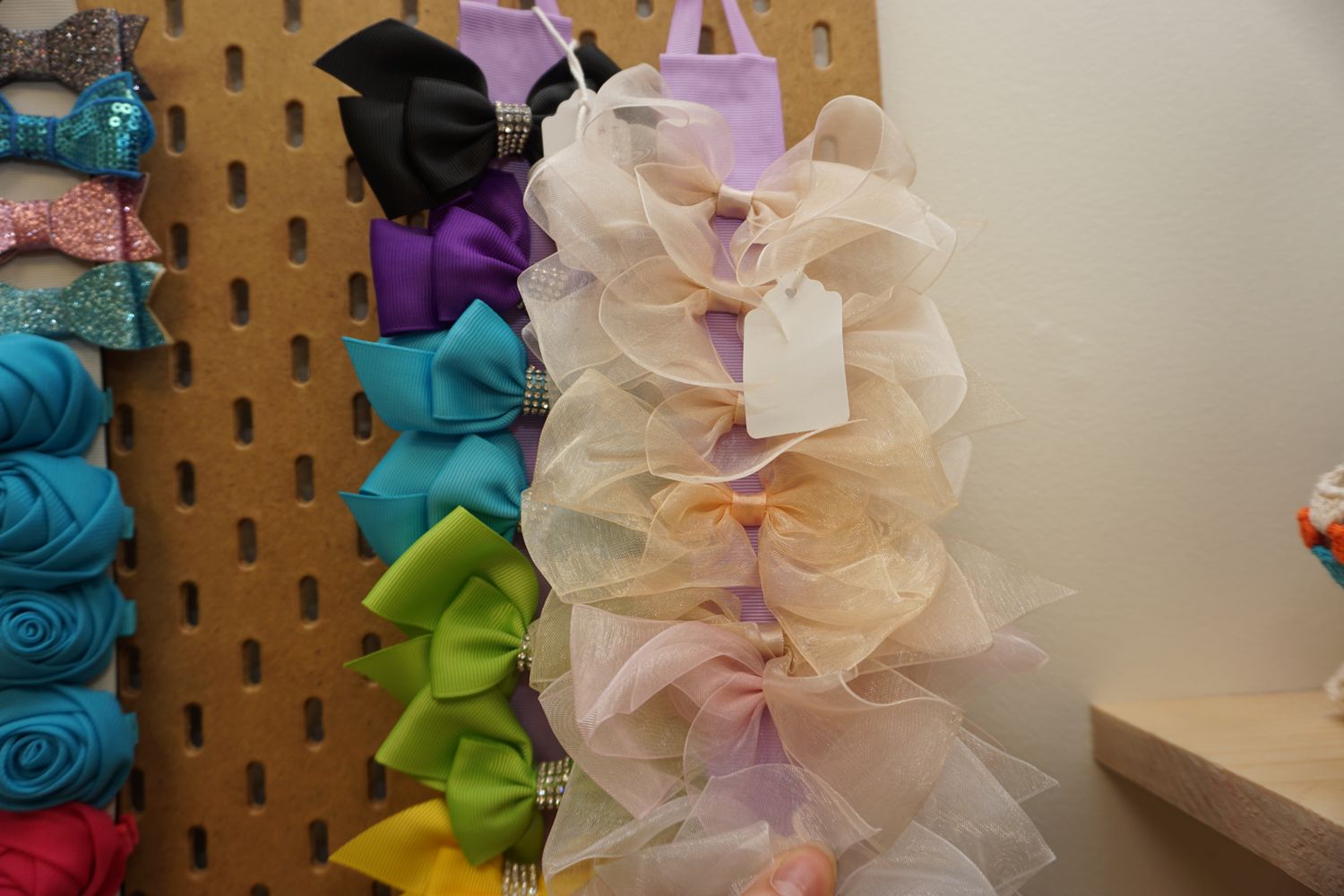 Lacey Bow Barrettes