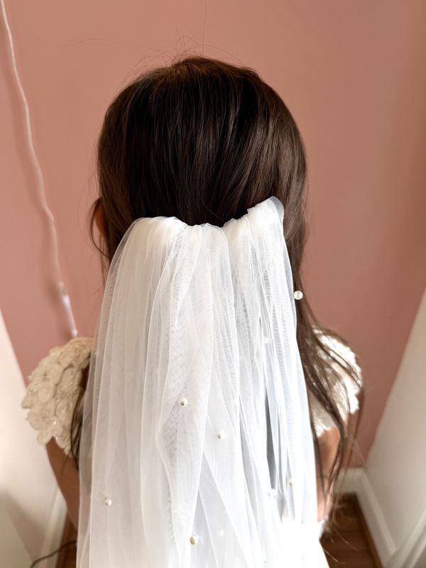 Scattered Pearl Veil