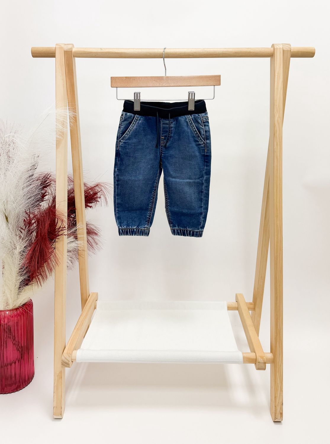 Gavin Pull on Denim Pants