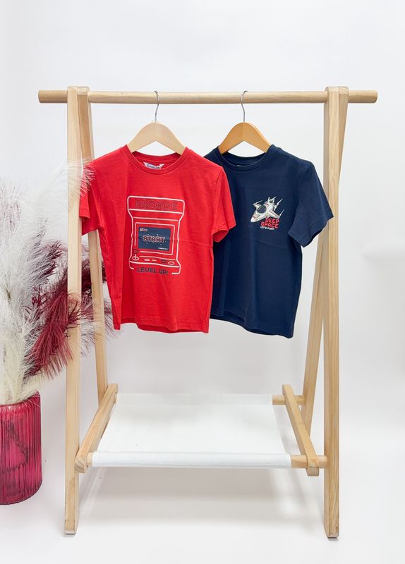 Space Gamer T-Shirt Pair