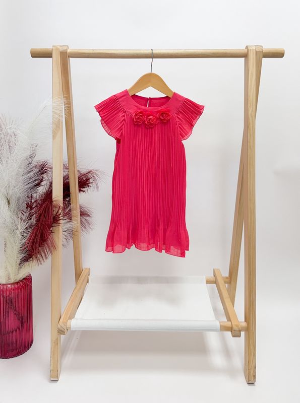 Clara Magenta Party Dress