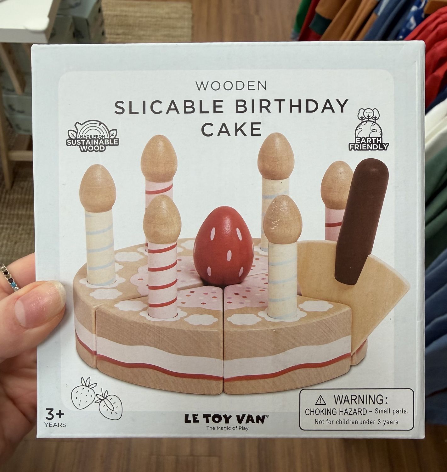 Sliceable Birthday Cake Toy