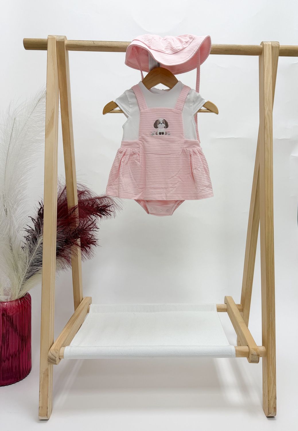 Danielle Dog Overall Dress