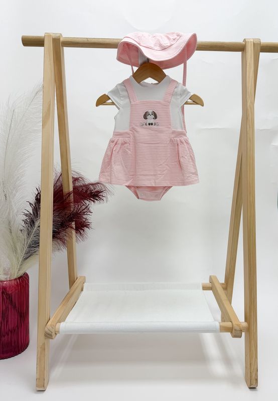 Danielle Dog Overall Dress