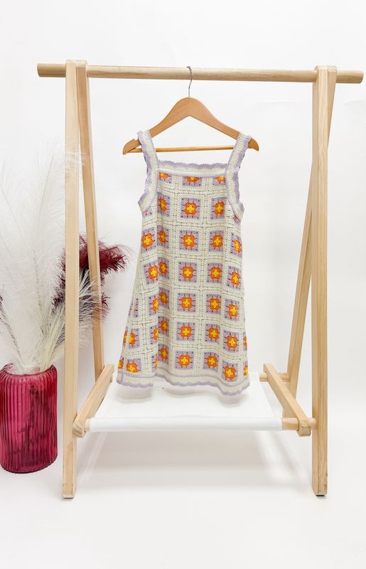 Sophia Crochet Tank Dress