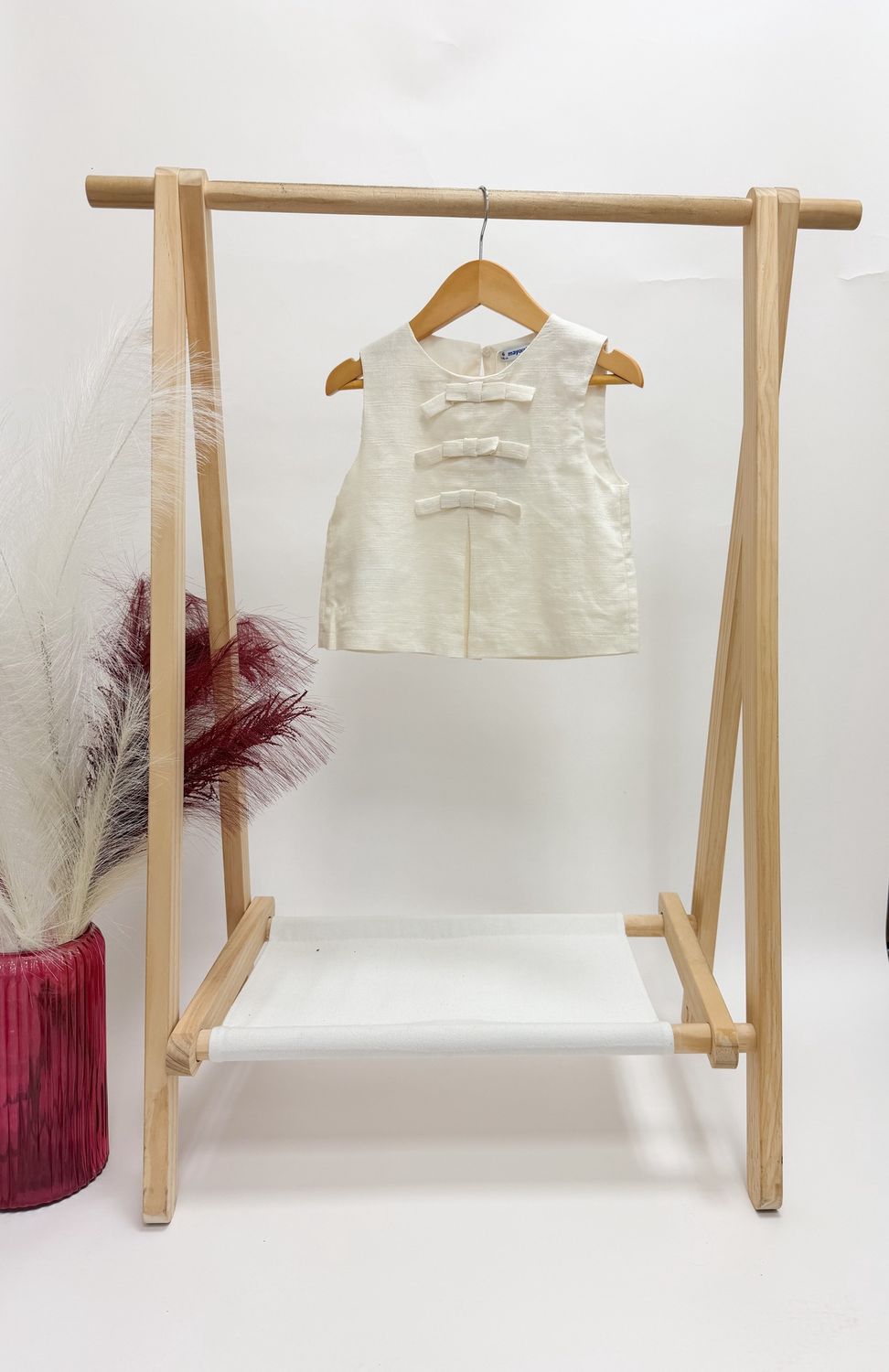 Bow Linen Shirt
