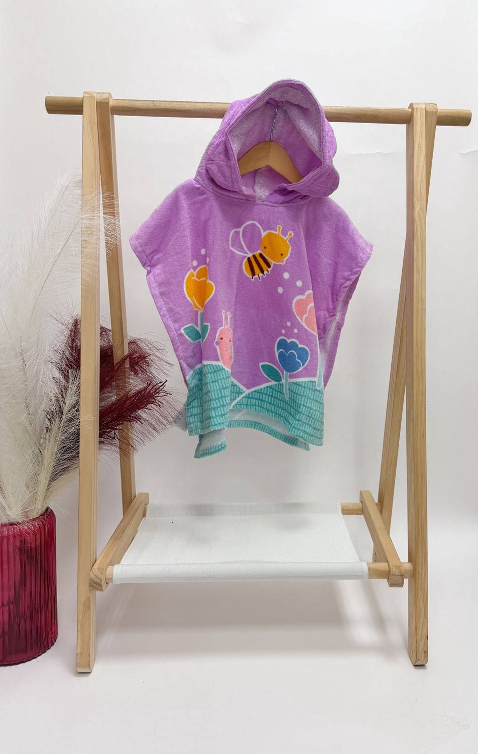 Lala Lilac Hooded Towel