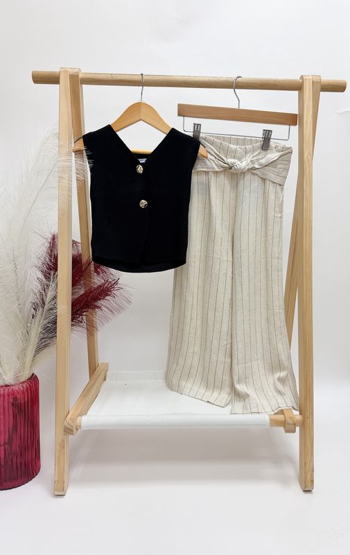 Kayley Sweater &amp; Linen Pants