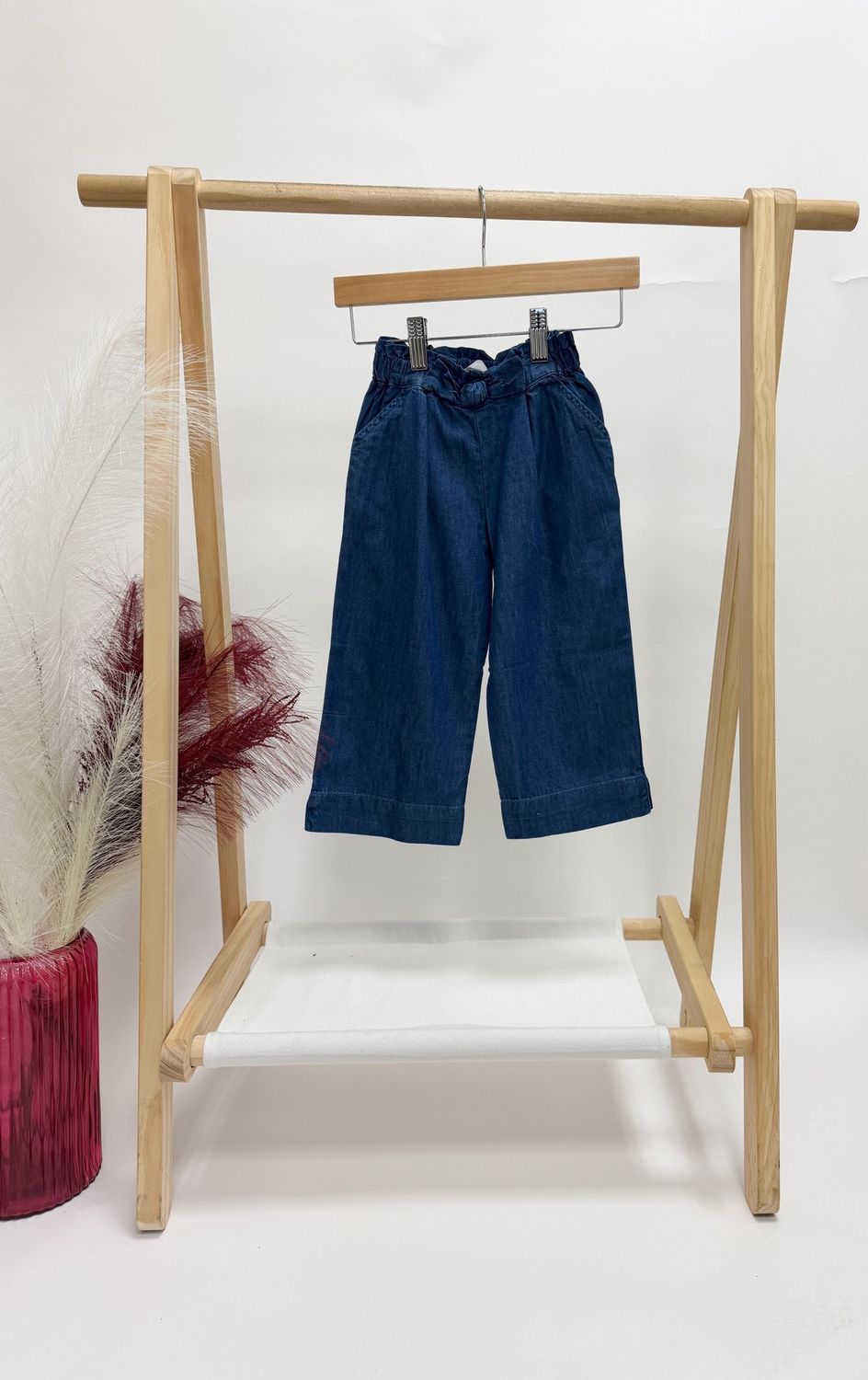 Kara Linen Chambray Pants