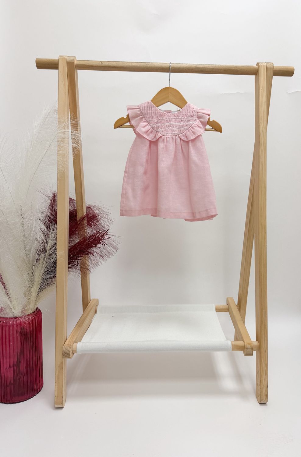 Rosa Baby Linen Dress