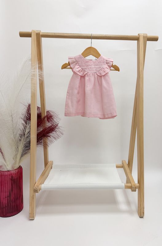 Rosa Baby Linen Dress