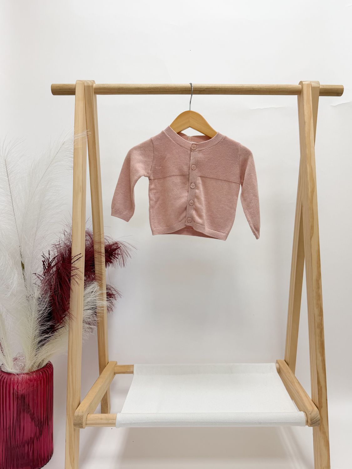 Heathered Rose Cardigan