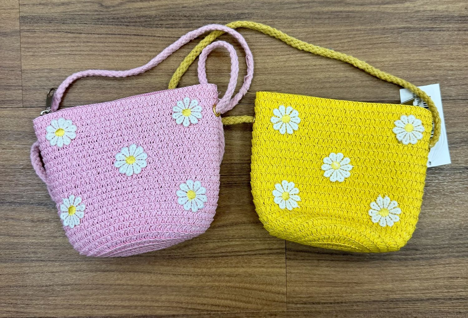 Daisy Woven Purse