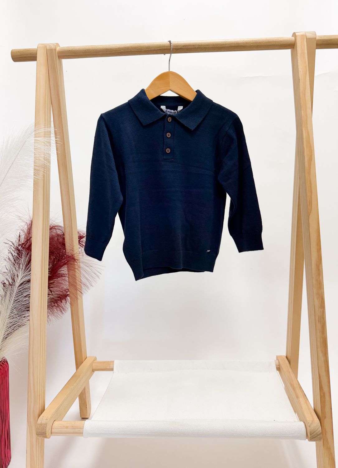 Cal L/S Knit Polo