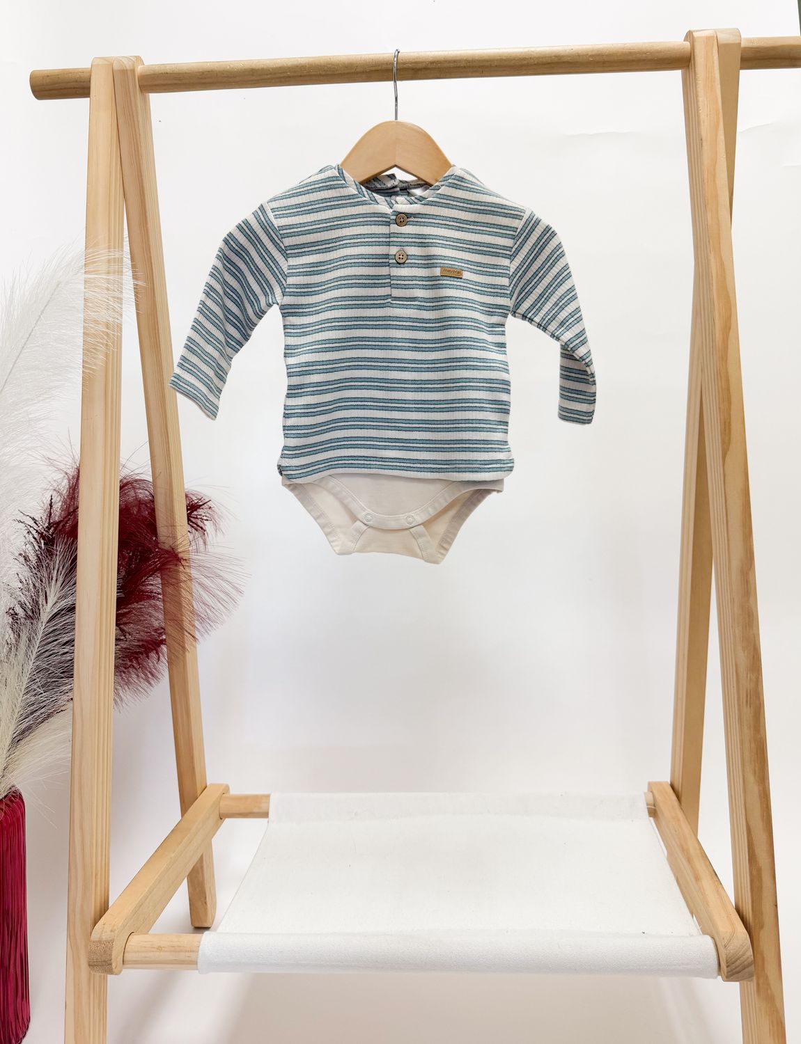 Garrett Striped Bodysuit