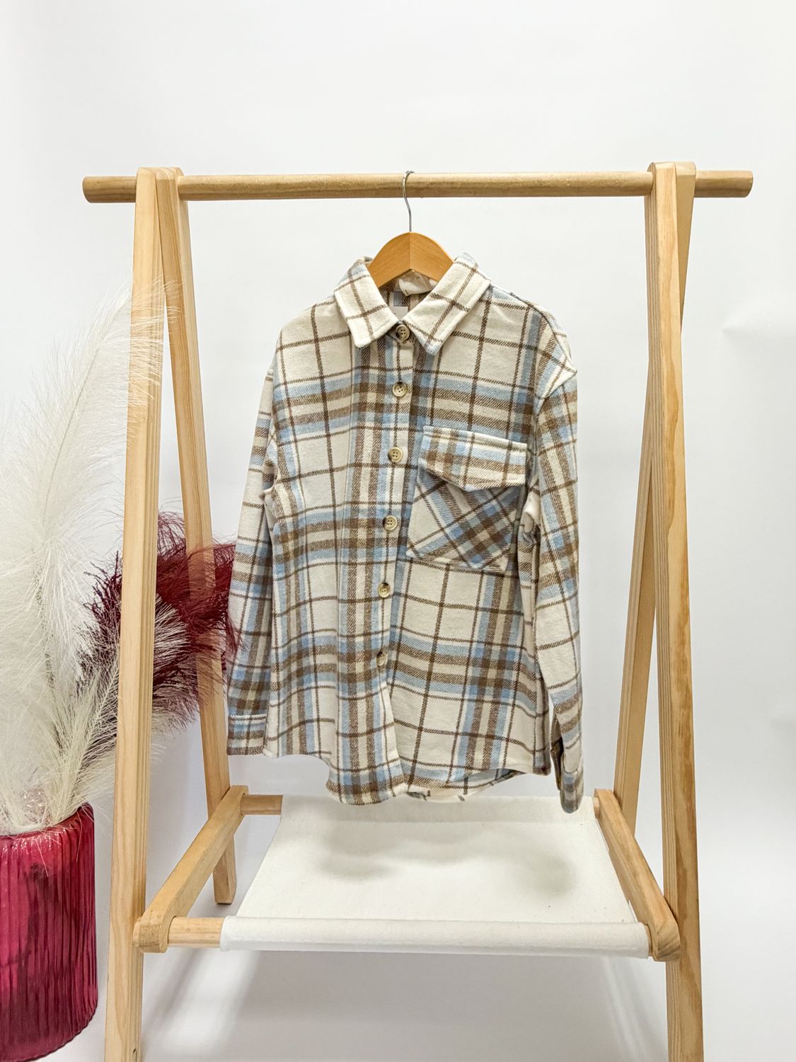 Ellie Plaid Shacket