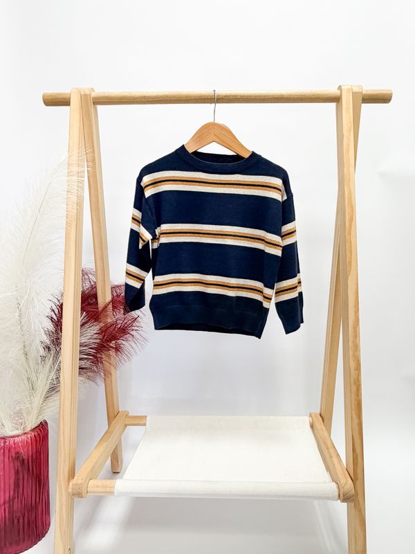 Miles Striped Sweater