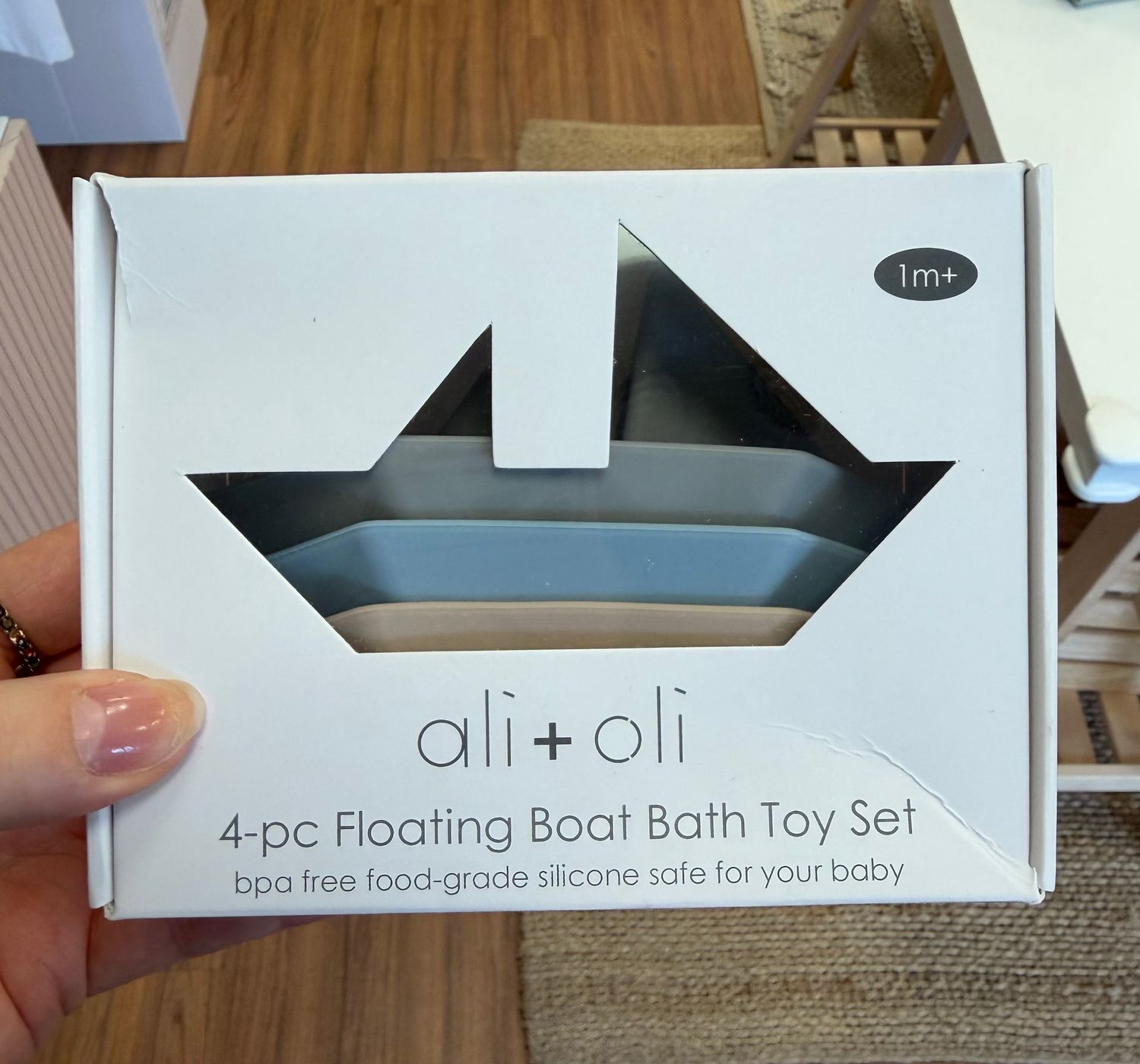Paper Boats Bath Toys
