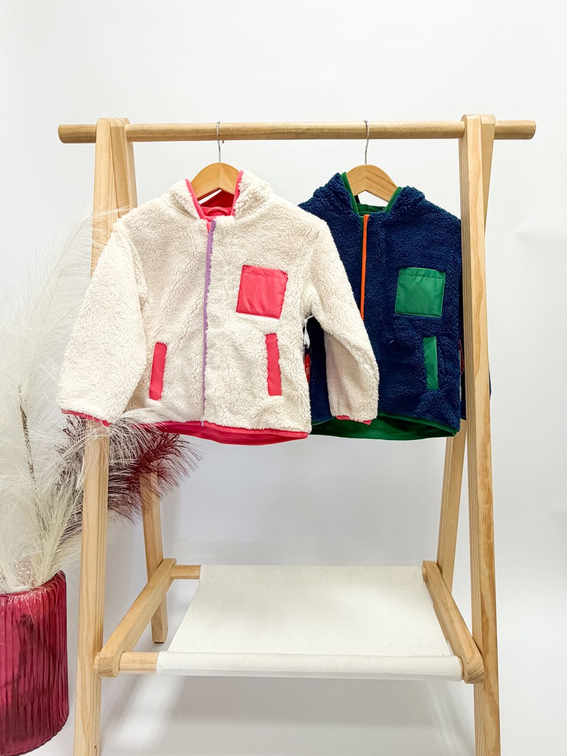 Sherpa Jacket w/ Hood