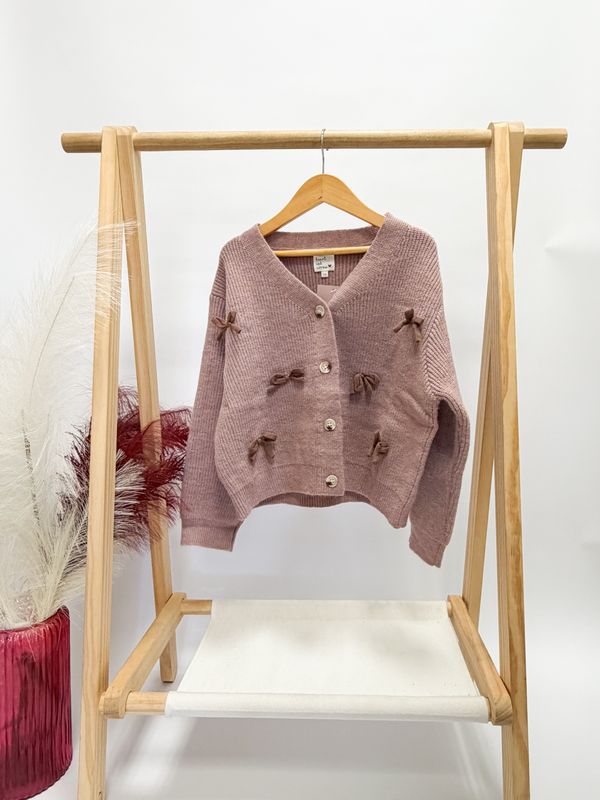 Maeve Bow Cardigan