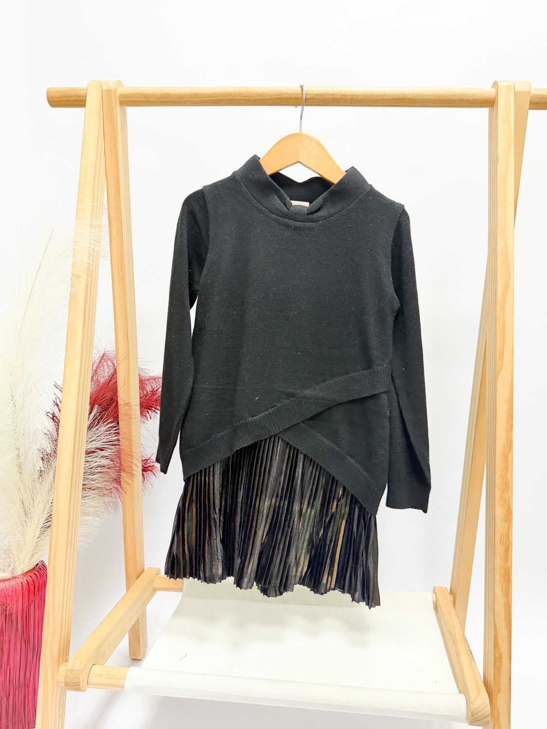 Monica Pleated Dress