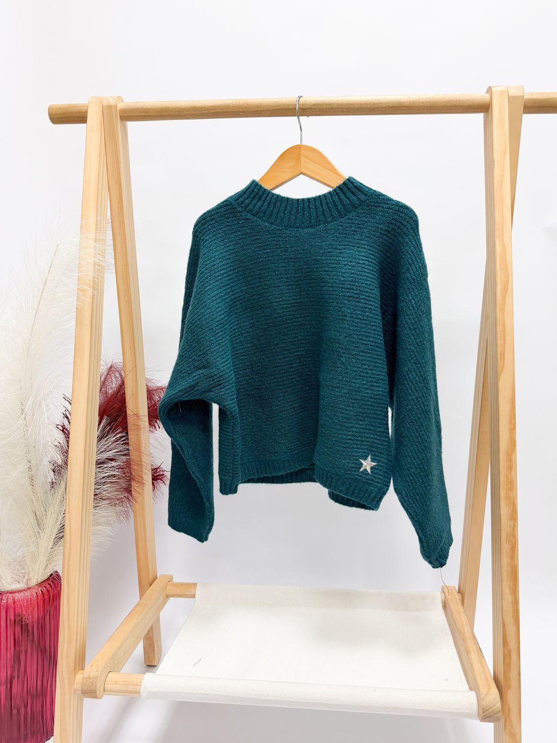 Juniper Evergreen Sweater