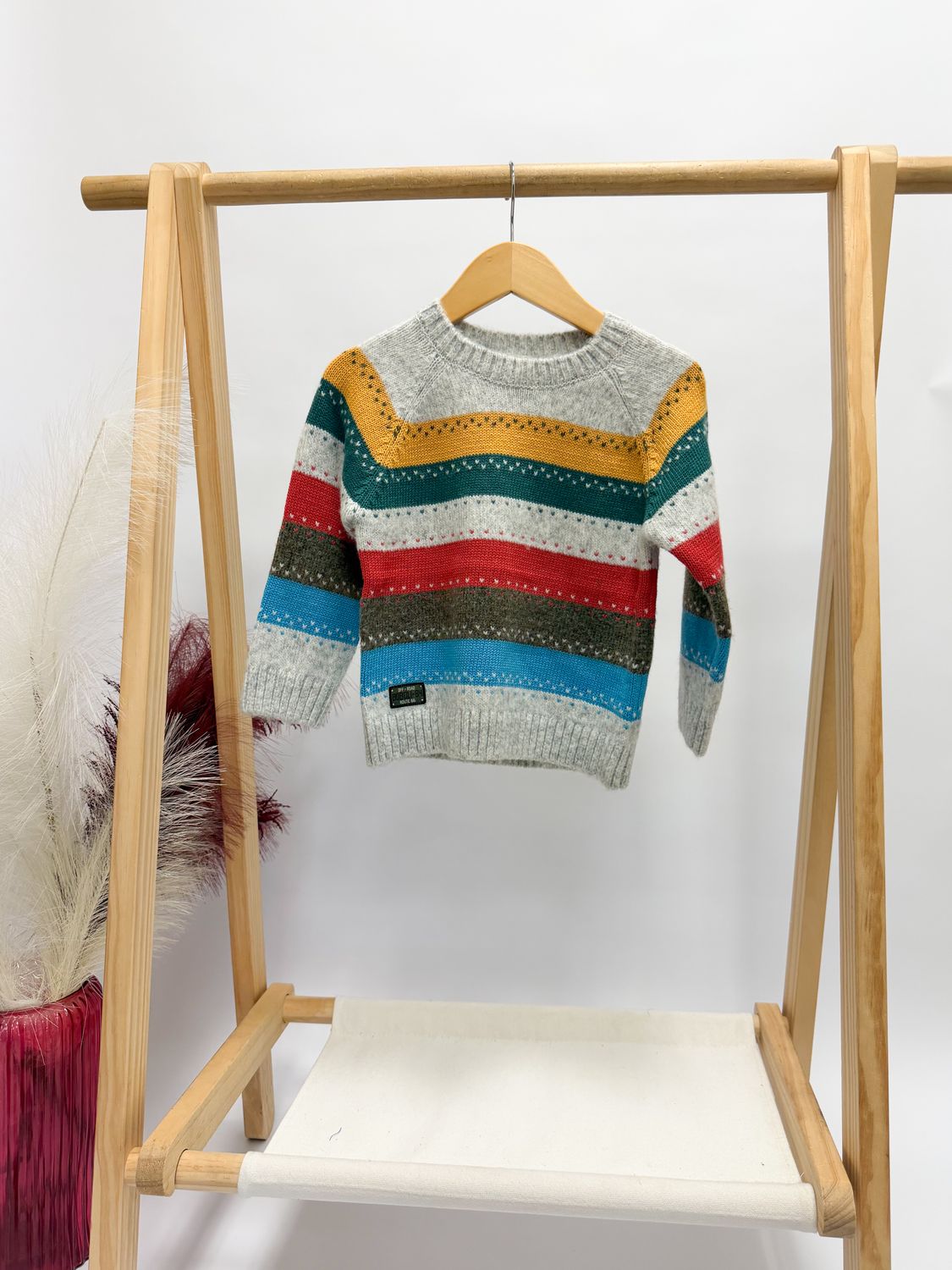 Heath Striped Sweater