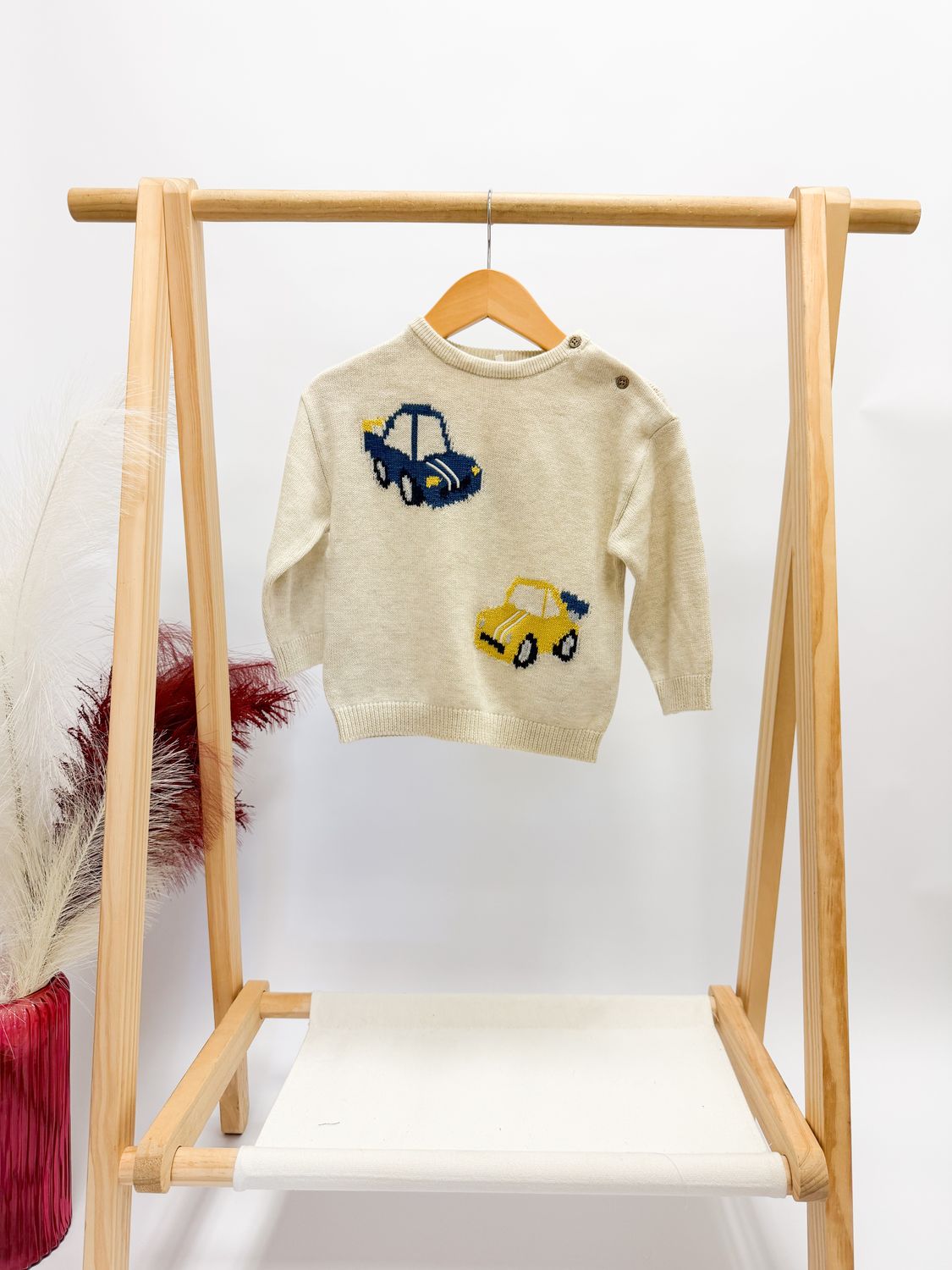 Car Knitted Sweater