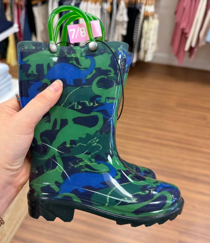 Dinosaur Rain Boots