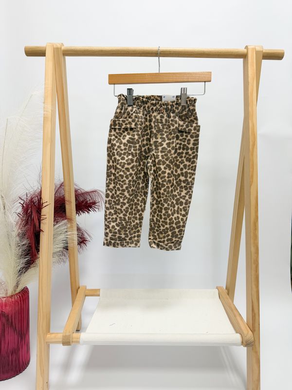 Cheetah Corduroy Pants