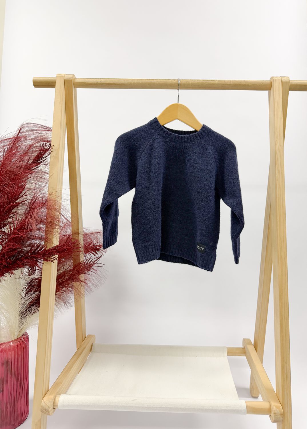 Nigel Navy Sweater