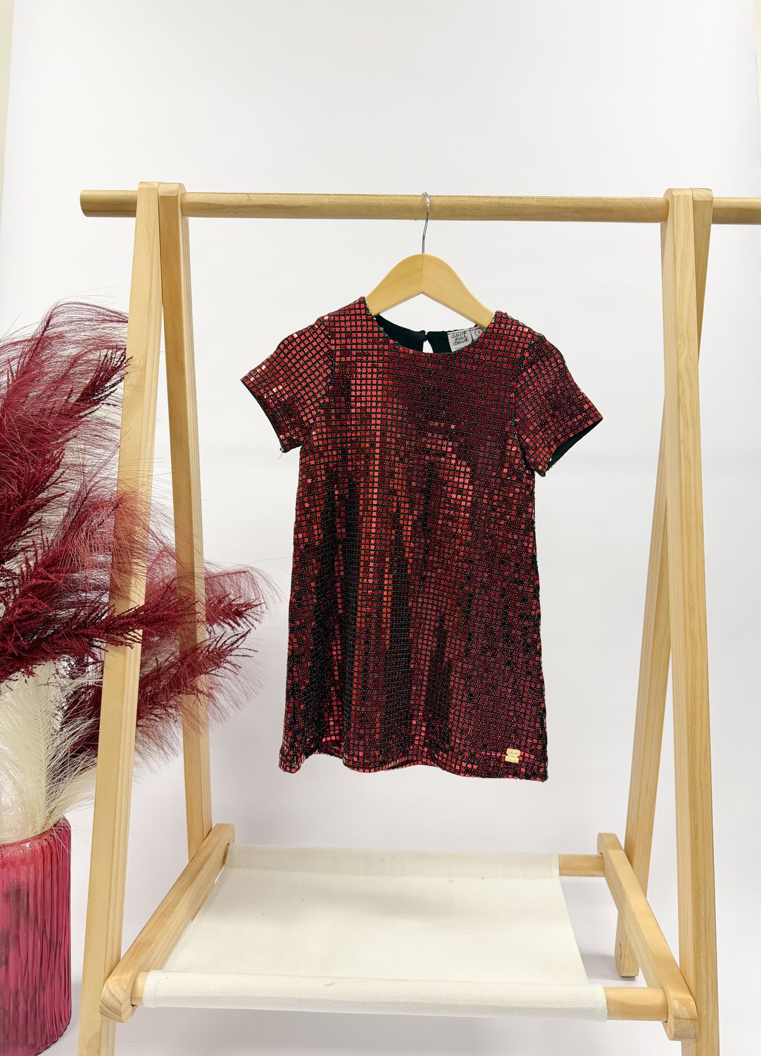 Glinda Red Holiday Dress