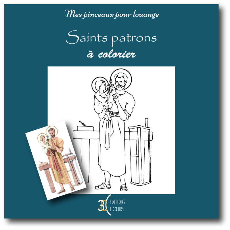 Saint Patrons à Colorier