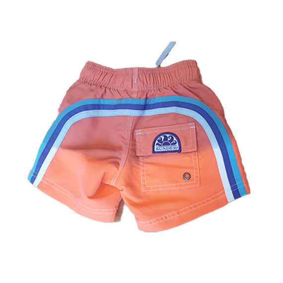 SUNDEK SWIM TRUNKS-FLUO ORANGE