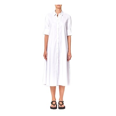 SUNDEK DAYBREAK MAXI -DRESS WHITE