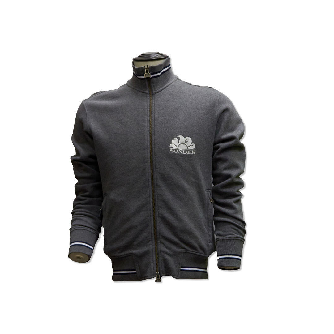DANTE FLEECE JACKET - MELANGE ANTHRACITE