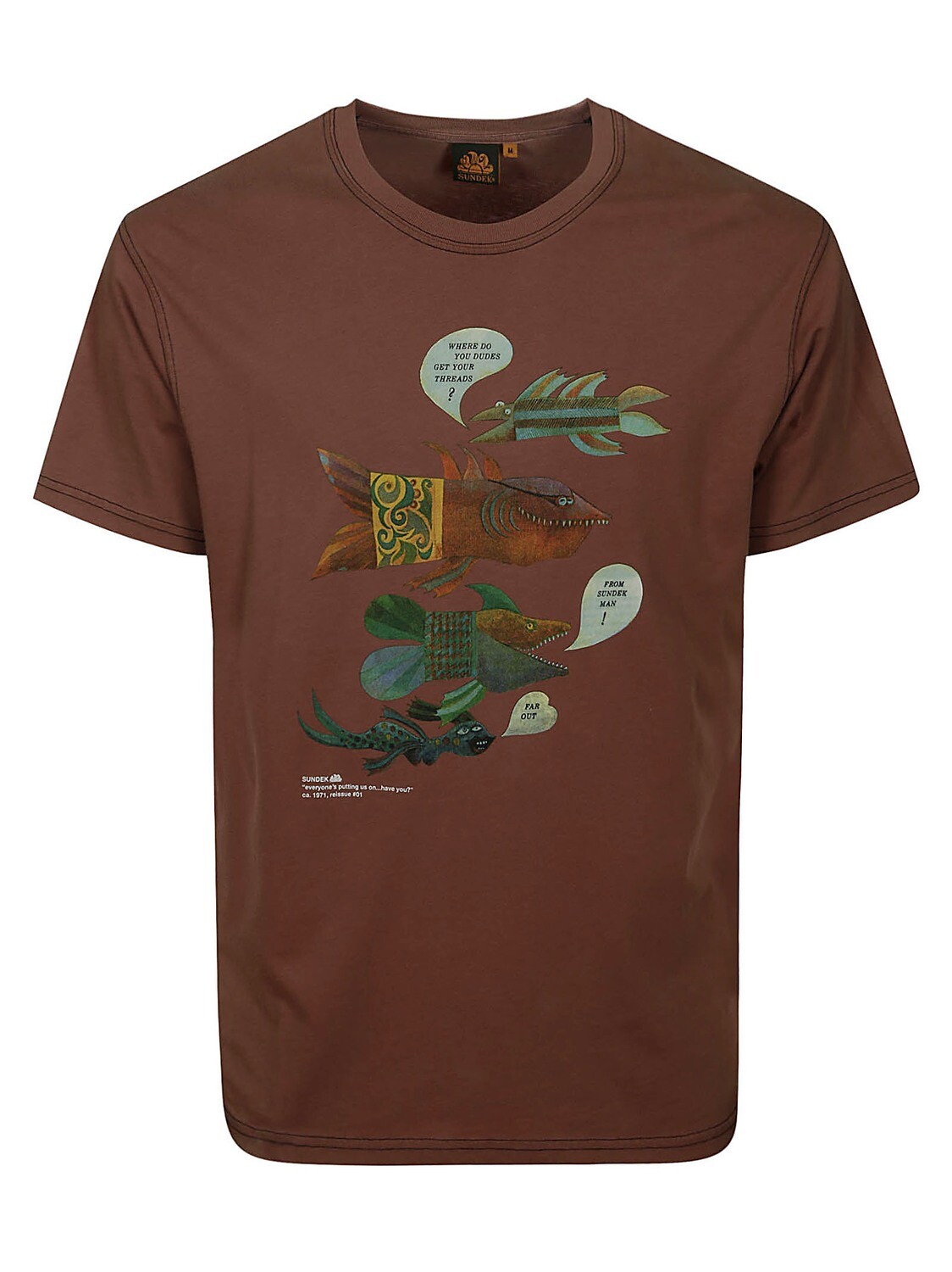 SUNDEK GOLDEN WAVE MAN T-SHIRT- SONOMA