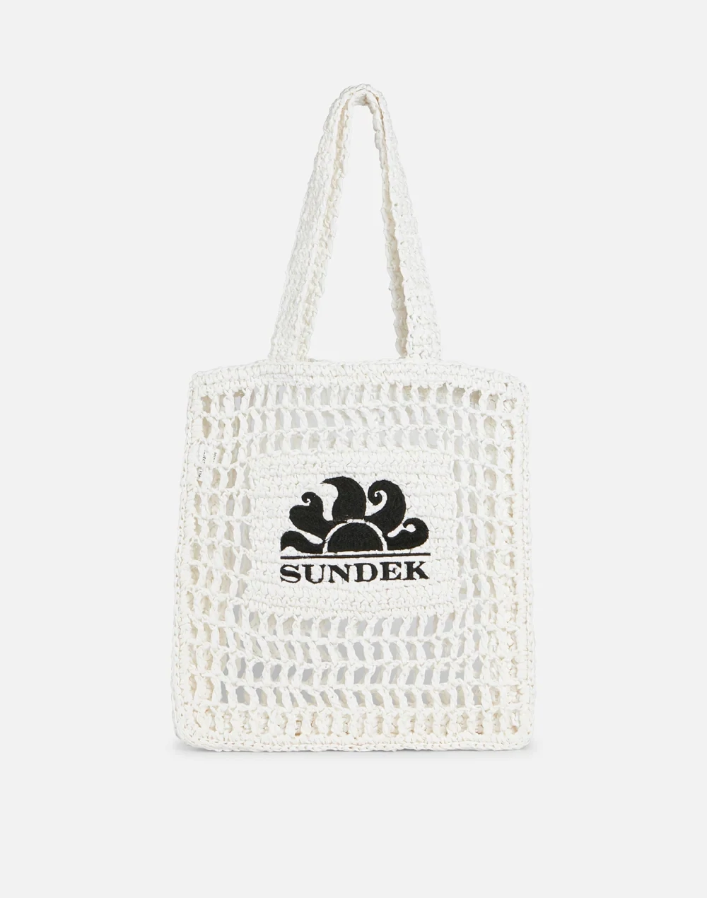 SUNDEK GOLDEN WAVE ACC:SMALL STRAW BAG-WHITE